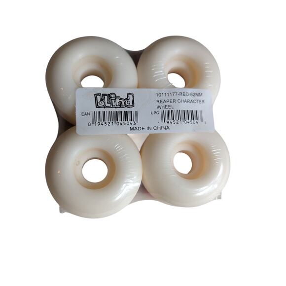 Blind Reaper 52MM Set Of 4 Skateboard Wheels 10111177-Red New/Sealed - Picture 3 of 3